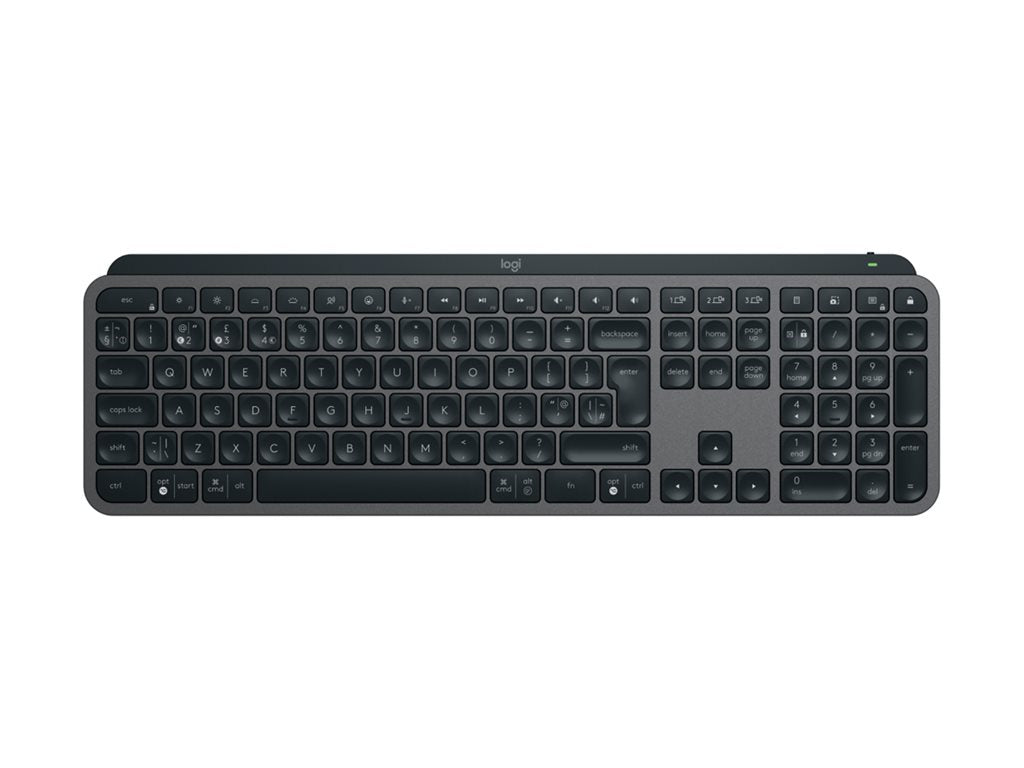Logitech MX Keys S - Keyboard - backlit - wireless - Bluetooth LE - QWERTY - English - key switch: Scissor-Key -