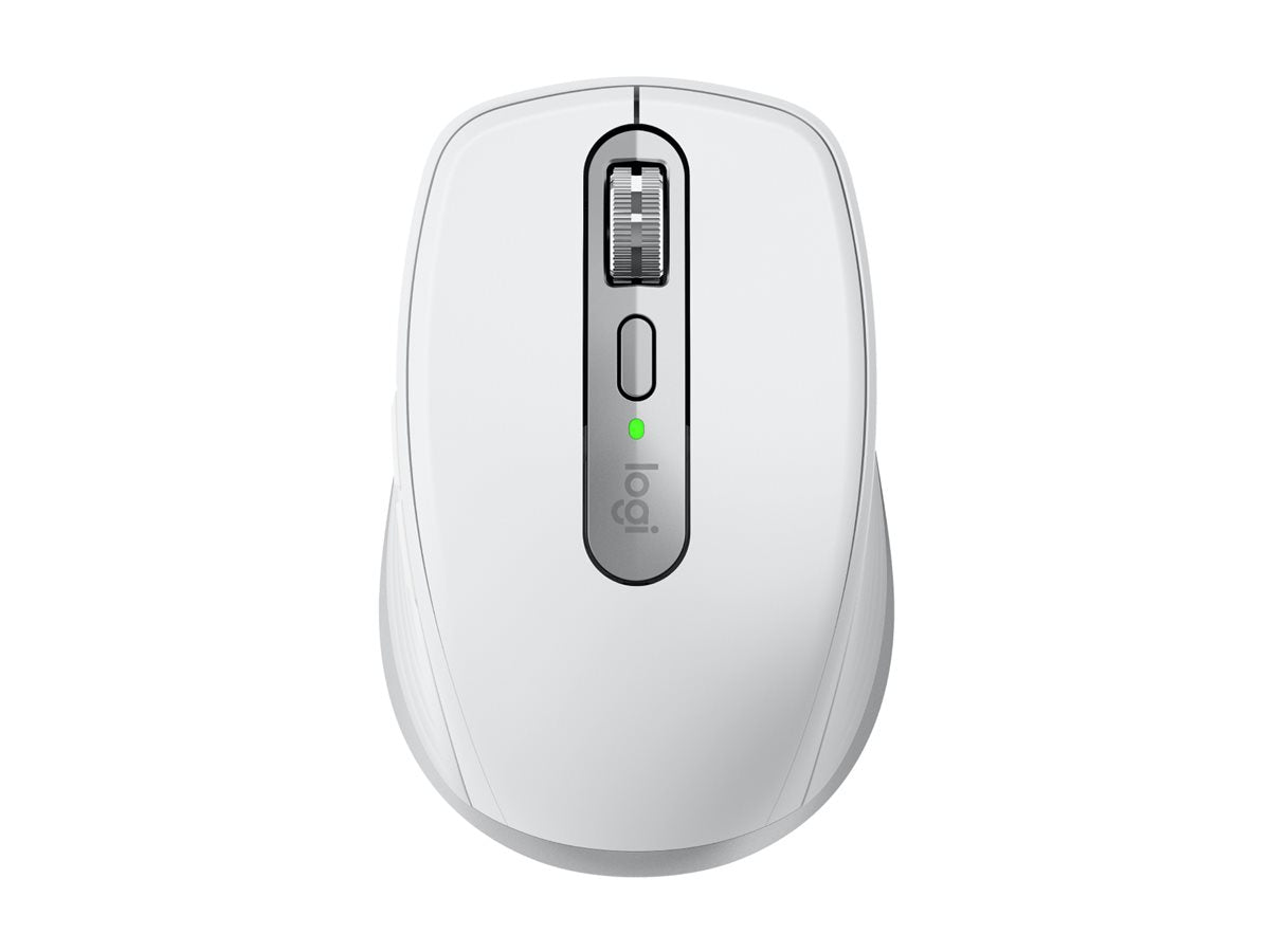 Logitech Master Series MX Anywhere 3S for Mac - Mouse - 6 buttons - wireless - Bluetooth - pale gray 910-006944