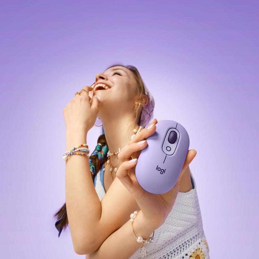 Logitech POP Wireless Mouse with Customizable Emoji