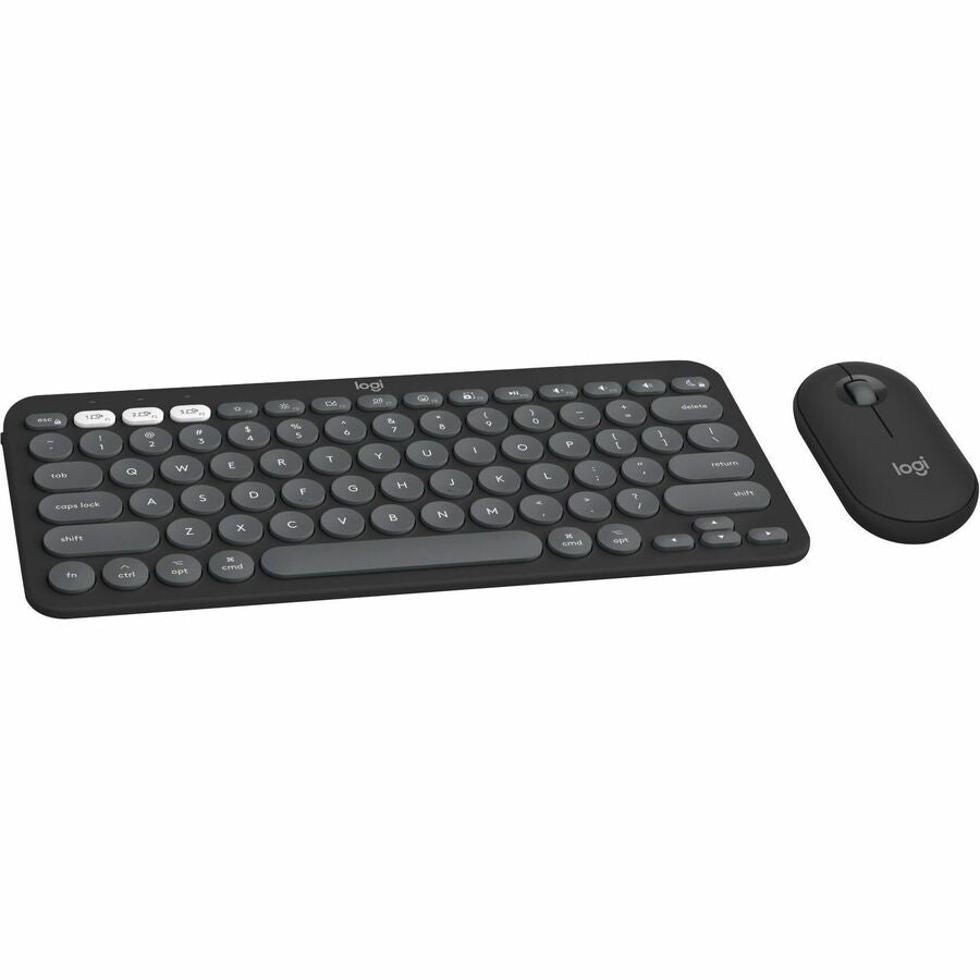 Logitech Pebble 2 Combo for Mac, Wireless Keyboard and Mouse, Slim, Quiet and Portable, 920-012200