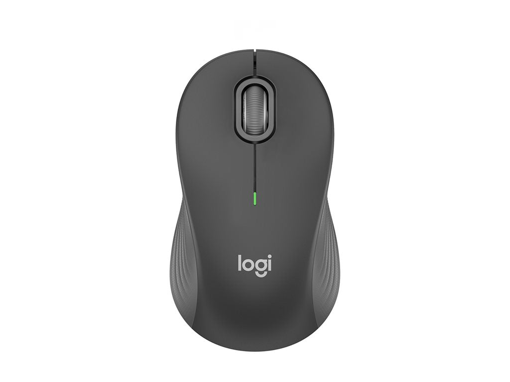 Logitech Signature M550 - Mouse - optical - 3 buttons - wireless - Bluetooth - Logitech Logi Bolt USB receiver - graphite 910-006781