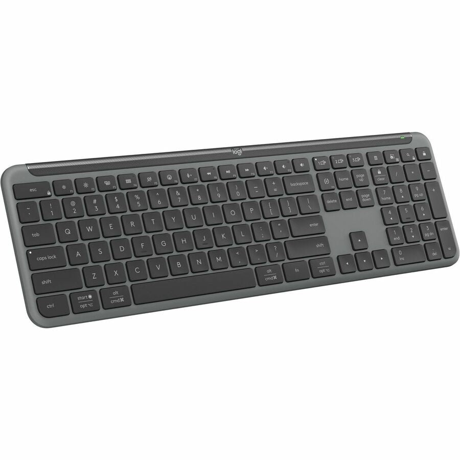 Logitech Signature Slim K950 Wireless Keyboard, Sleek Design, Quiet Typing, Bluetooth, 920-012424