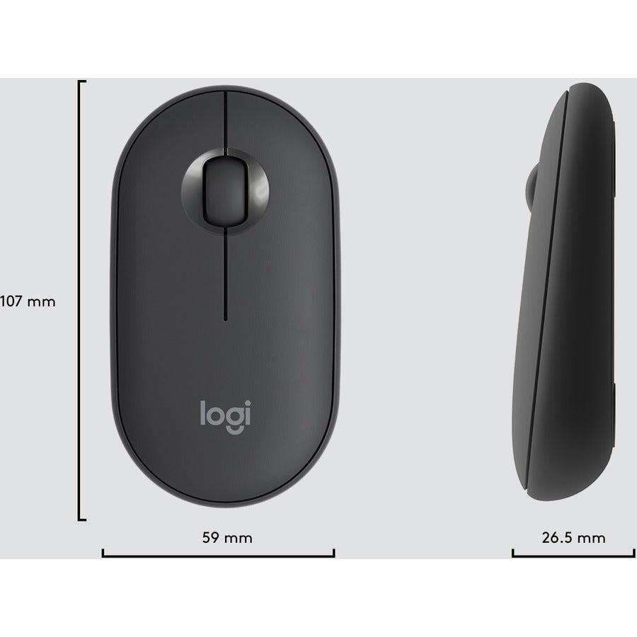 Logitech Slim Wireless Combo Mk470 Keyboard Rf Wireless Graphite