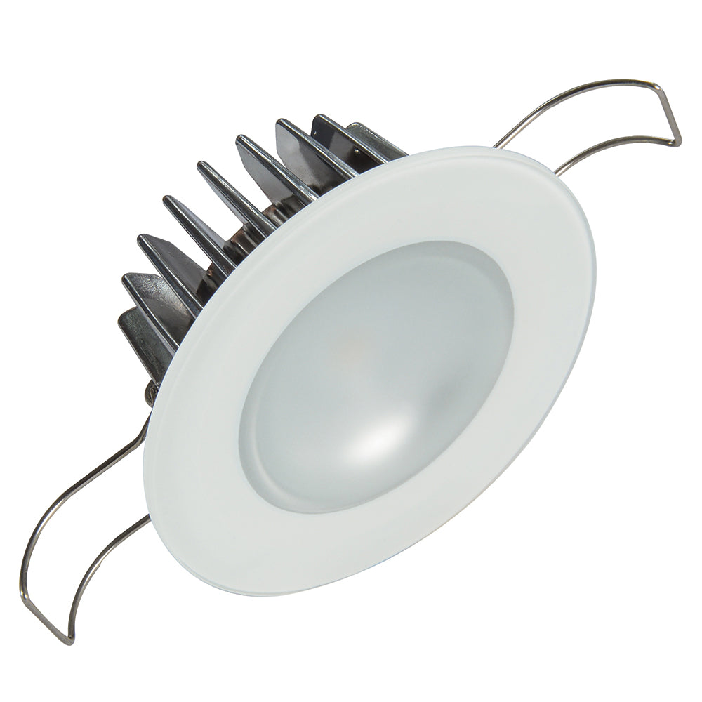 Lumitec Mirage - Flush Mount Down Light - Glass Finish - 3-Color Red/Blue Non Dimming