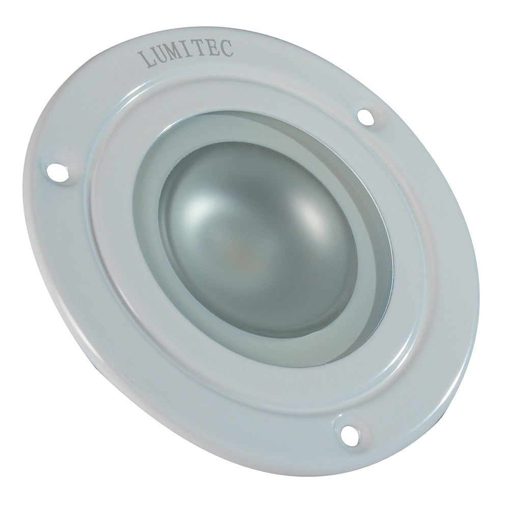 Lumitec Shadow - Flush Mount Down Light - White Finish - 3-Color Red/Blue Non-Dimming