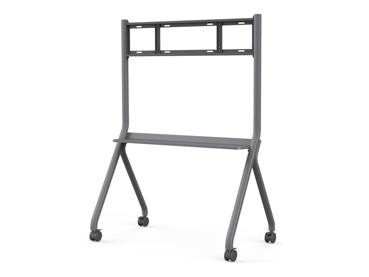 MAXHUB ST33M Mobile Stand for 43"-86" LCD Displays with Locking Wheels