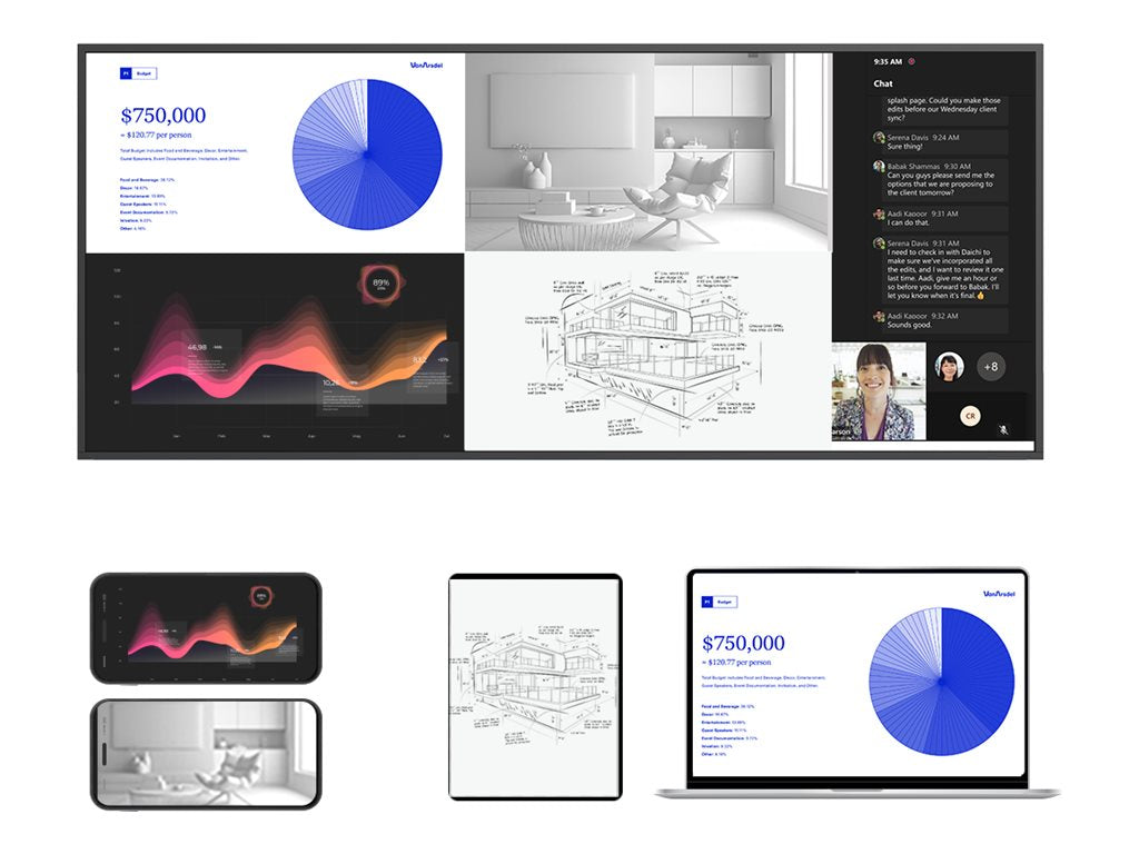 MAXHUB UW92NA - 92 Diagonal Class UW Series LED-backlit LCD display - interactive digital signage - Android - 5K UHD (2160p)