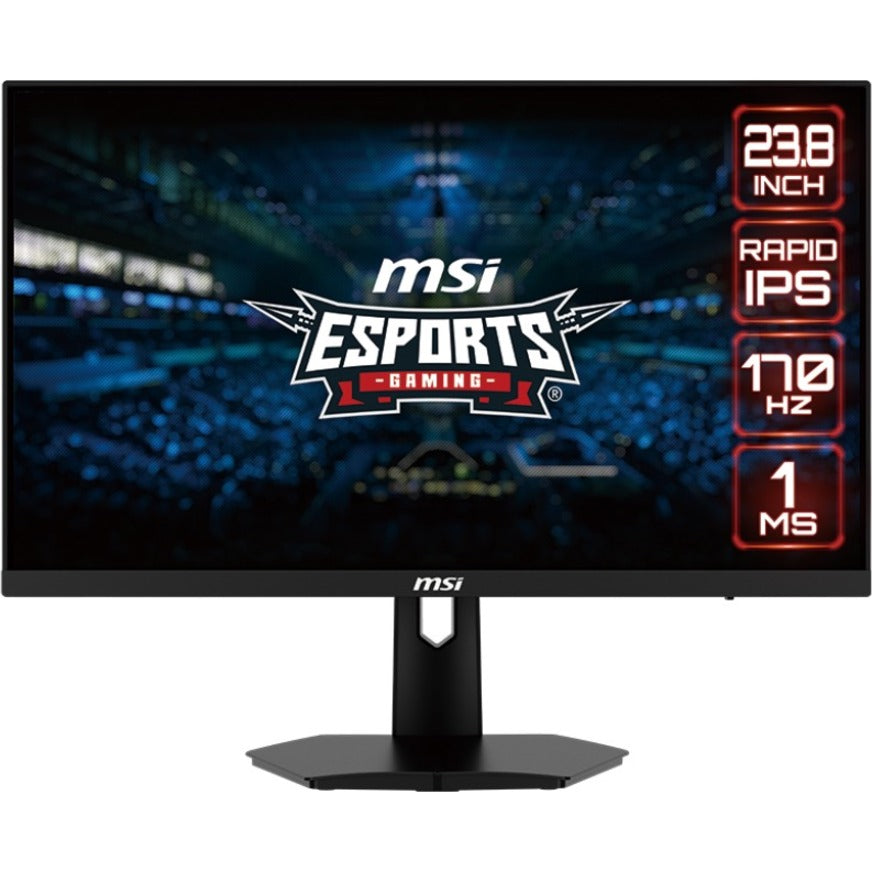 MSI G244F 24 Class Full HD Gaming LCD Monitor - 16:9 - Black - 23.8 Viewable - Rapid IPS -