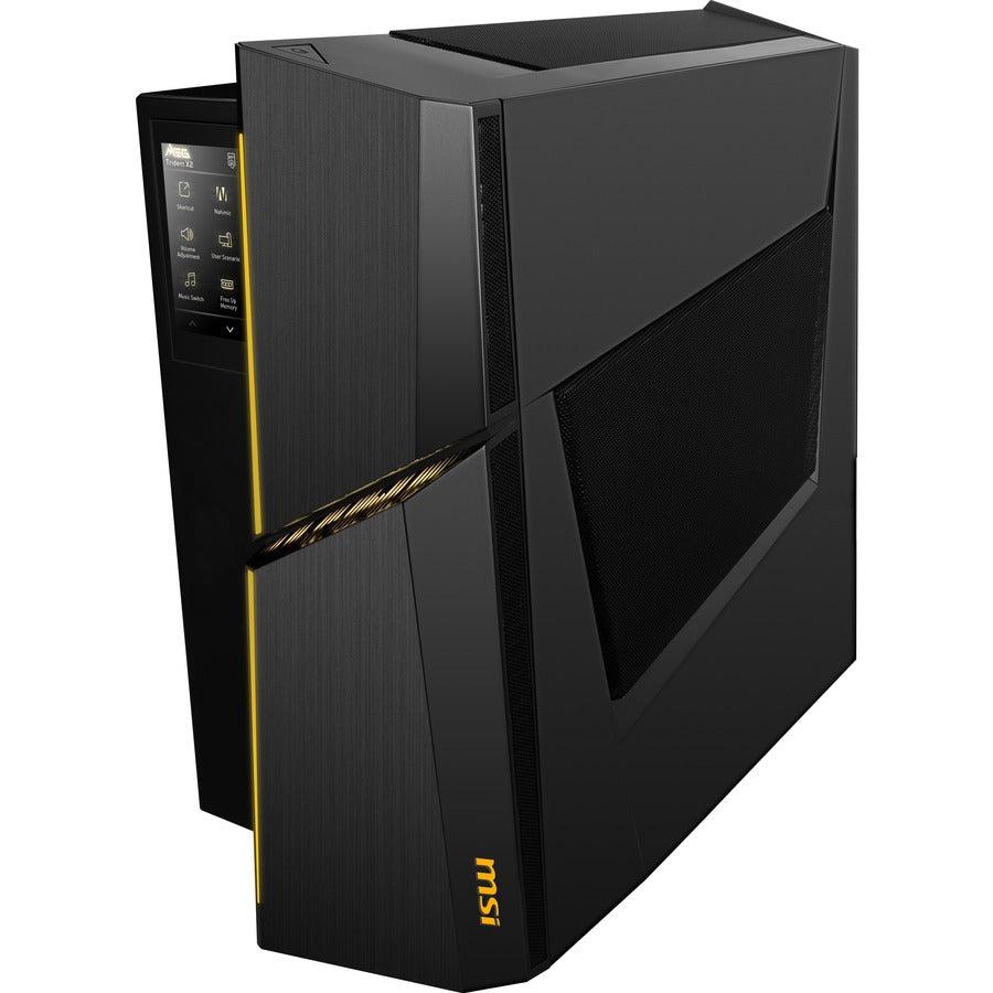 MSI MEG Trident X2 13th MEG Trident X2 13NUI-001US Gaming Desktop Computer - Intel Core i9 13th Gen i9-13900KF 3 GHz - 64 GB RAM DDR5 SDRAM - 2 TB M.2 PCI Express NVMe 4.0 SSD - Black