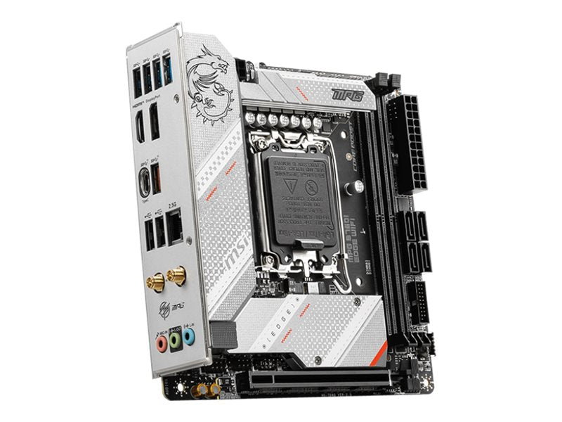MSI MPG B760I EDGE WIFI - Motherboard - mini ITX - LGA1700 Socket - B760 Chipset - USB 3.2 Gen 2, USB 3.2 Gen 1, USB-C