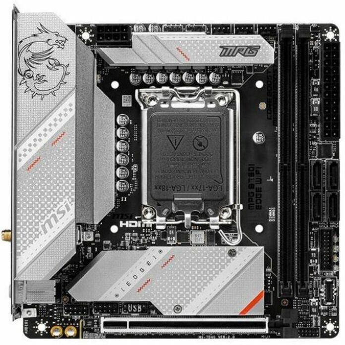 MSI MPG MPG B760I EDGE WIFI Gaming Desktop Motherboard - Intel B760 Chipset - Socket LGA-1