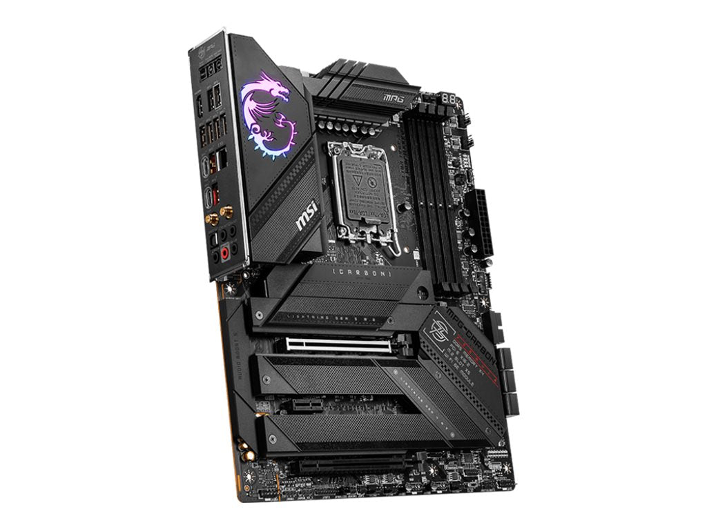 MSI MPG Z790 Carbon WiFi - Motherboard - ATX - LGA1700 Socket - Z790 Chipset - USB 3.2 Gen 1, USB-C 3.2 Gen 2x2, USB 3.2