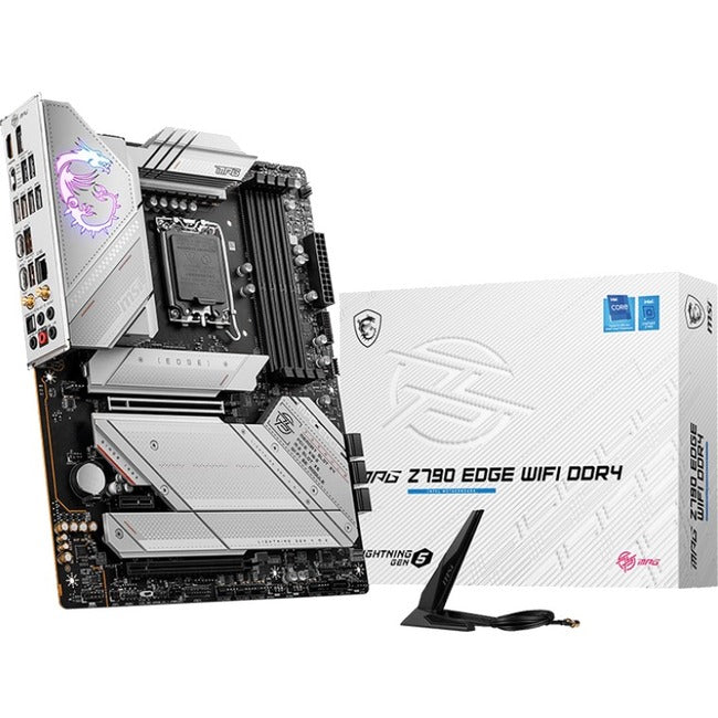 MSI MPG Z790 EDGE WIFI DDR4 Gaming Desktop Motherboard - Intel Z790 Chipset - Socket LGA-1700 - ATX Z790EDGEWID4