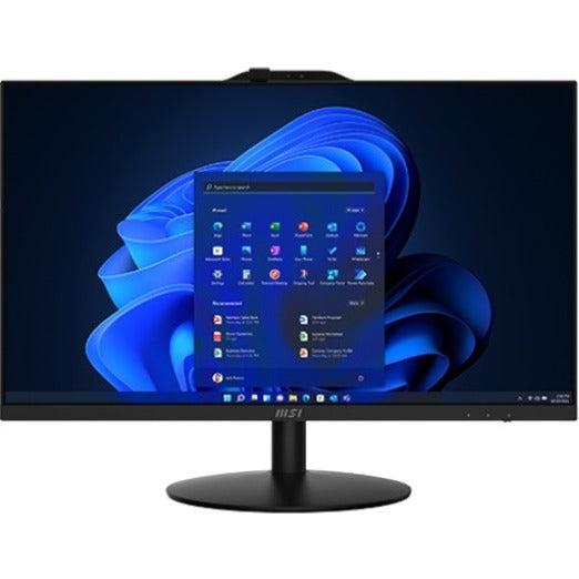 MSI PRO AP272 12M-092US All-in-One Computer - Intel Core i5 12th Gen i5-12400 - 16 GB RAM DDR4 SDRAM - 500 GB SSD - 27" Full HD 1920 x 1080 - Desktop - Black