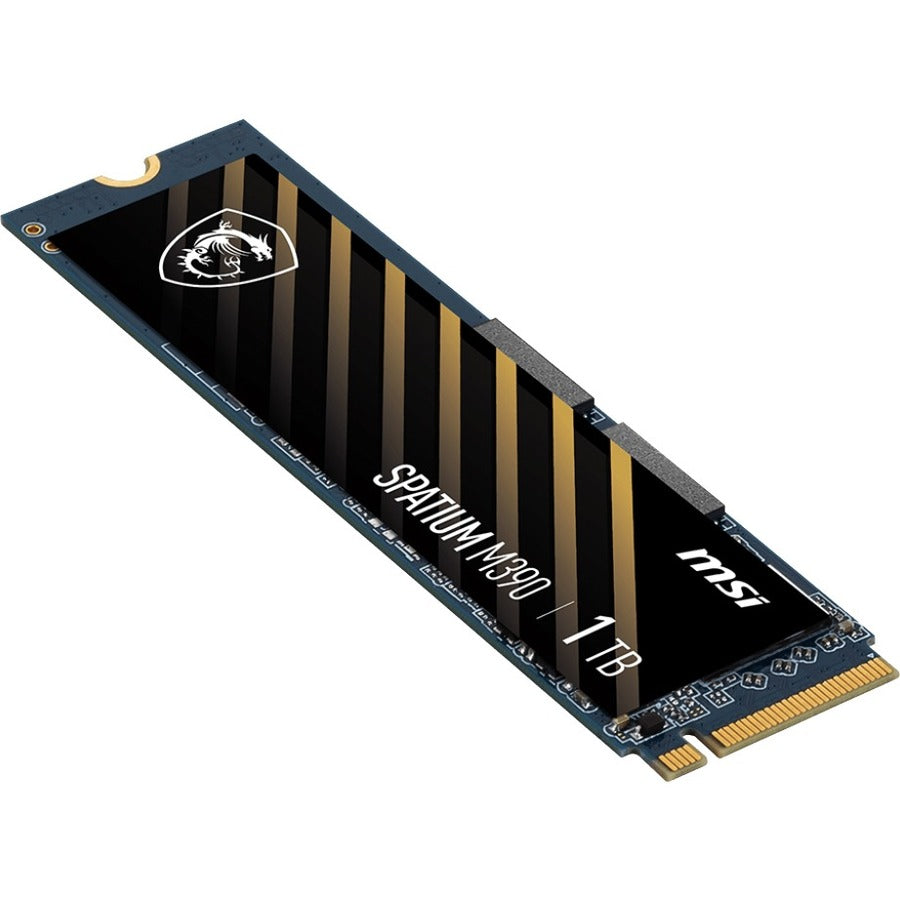 MSI SPATIUM M390 1 TB Solid State Drive - M.2 2280 Internal - PCI Express NVMe (PCI Express NVMe 3.0 x4) SM390N1TB