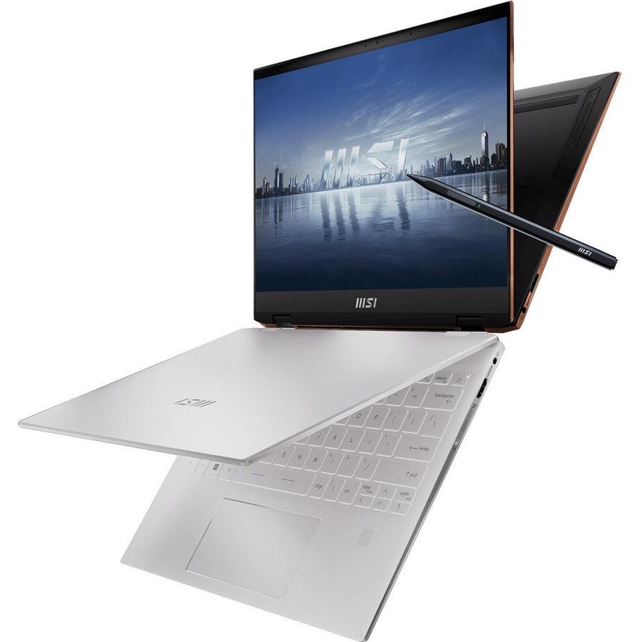 MSI Summit E13 Flip Evo Summit E13 Flip Evo A13MT-220US 13.4" Touchscreen Convertible 2 in 1 Notebook - Full HD Plus - 1920 x 1200 - Intel Core i7 13th Gen i7-1360P 2.20 GHz - Intel Evo Platform - 32 GB Total RAM - 1 TB SSD - Ink Black
