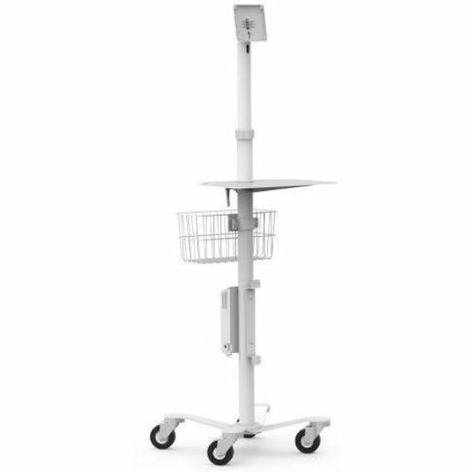 MacLocks Lockable Utility Box w/ Cord Management Cleat - White - White