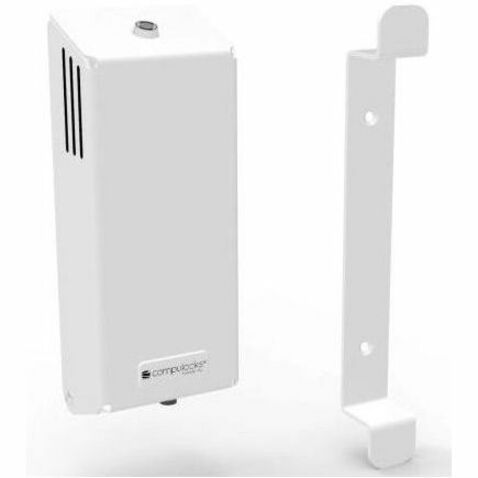MacLocks Lockable Utility Box w/ Cord Management Cleat - White - White