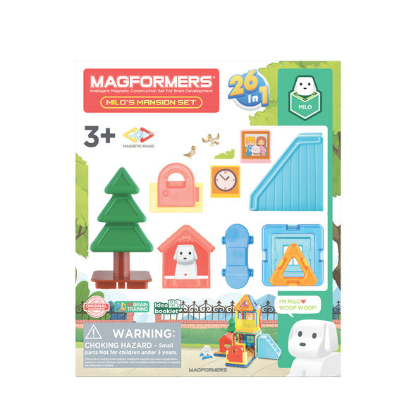 Magformers Milo's Mansion 33 Piece Set