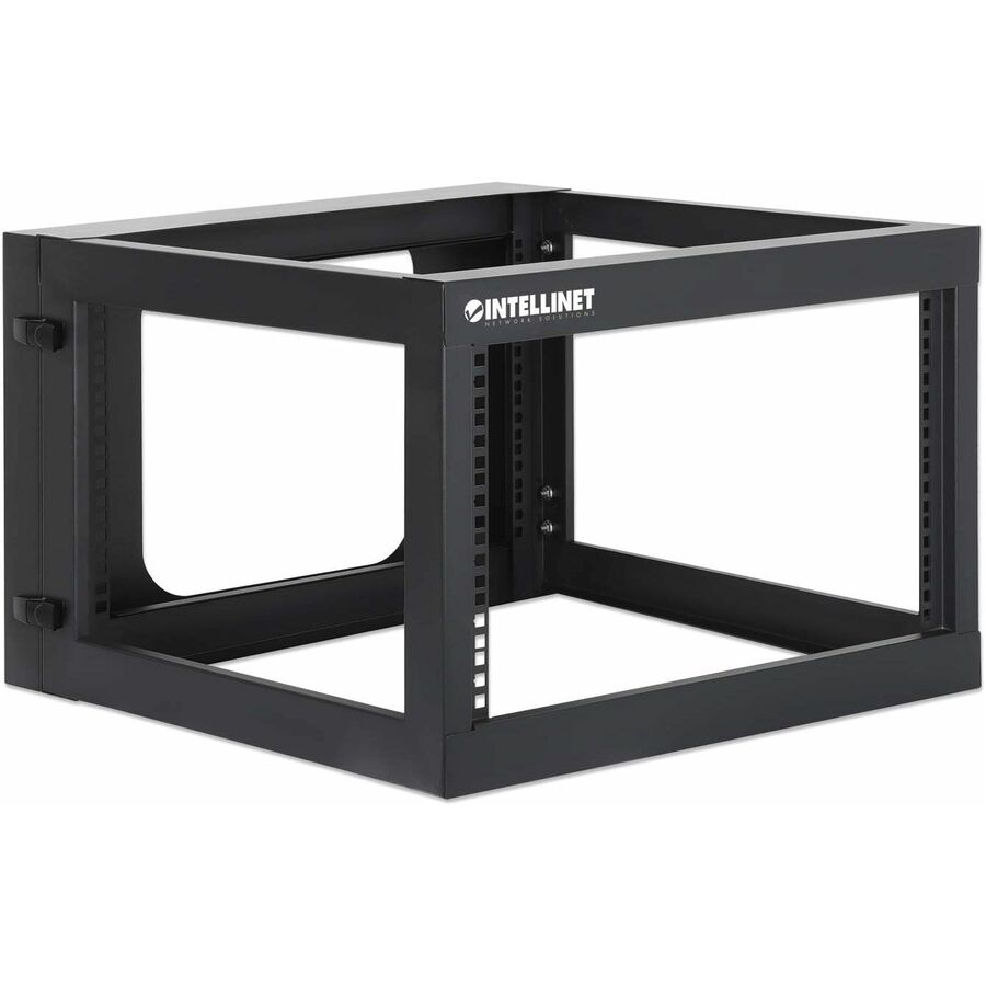 Manhattan 19" Wall Mount 4-Post Open Frame Network Rack, 6U - For Network Equipment,