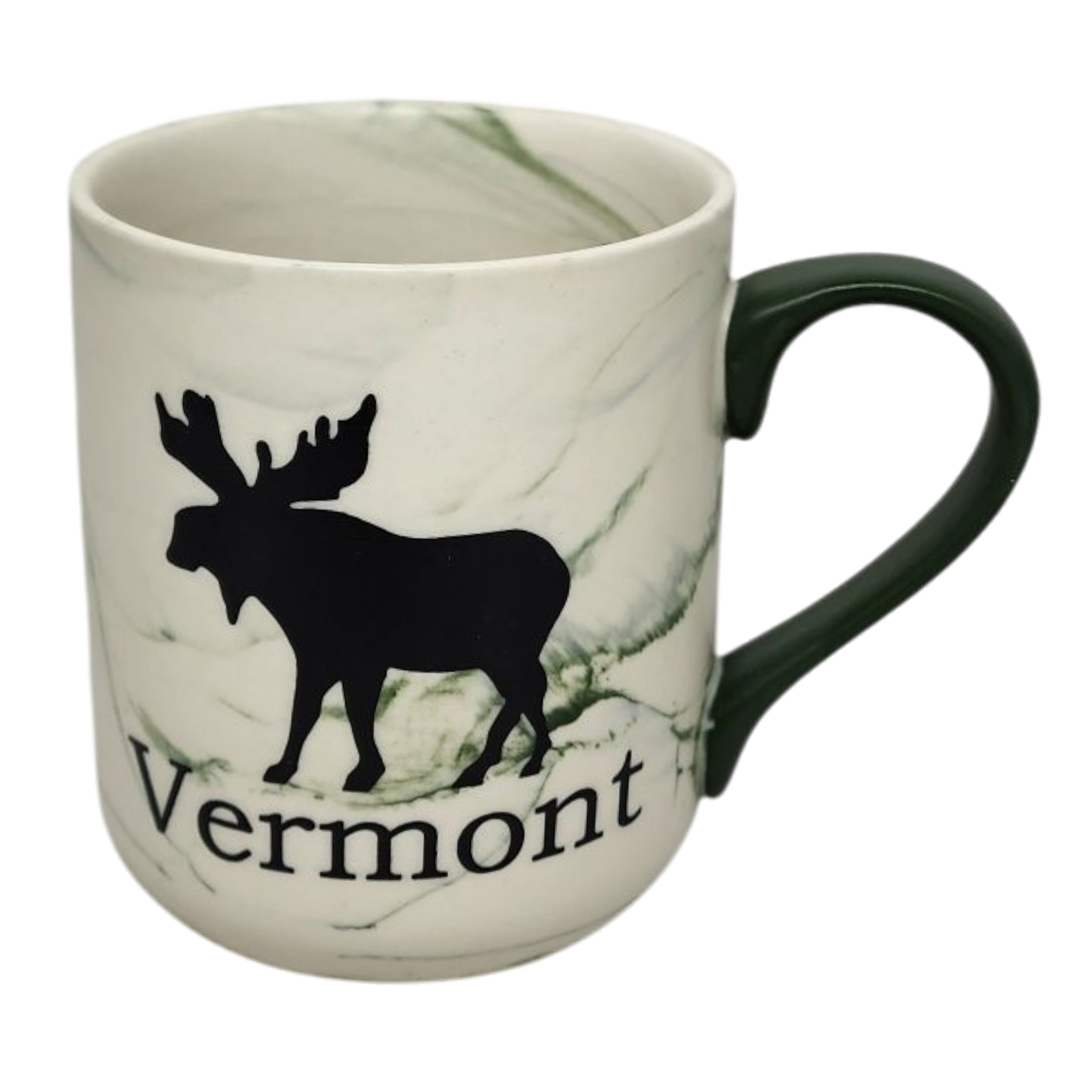 Marble Moose Mug - Green