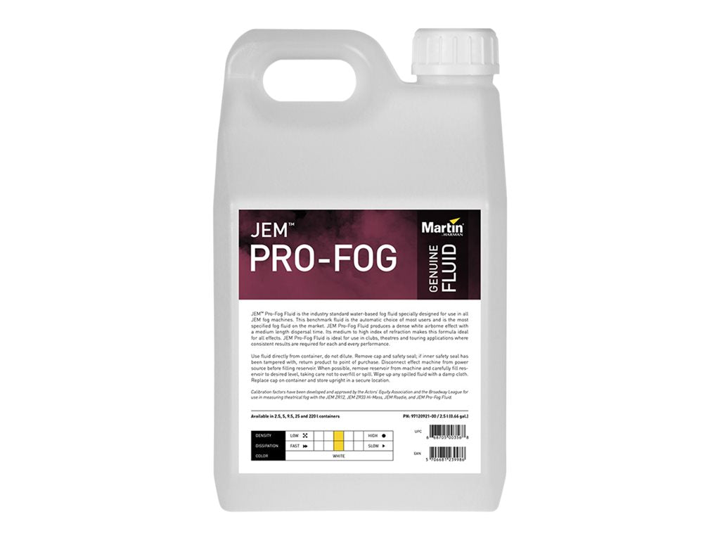 Martin JEM Pro-Fog - Fog machine fluid - 220 liters - container