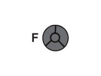 Martin - Power connector - Neutrik PowerCON TRUE1 NAC3FX-W (F) - for Martin P3 PowerPort 1000 IP