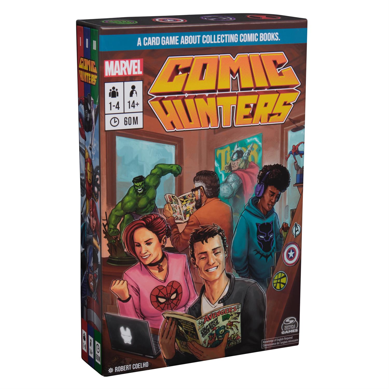 Marvel Comic Hunters Comic Collecting Strategy Card Game