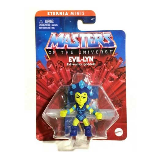 Masters of the Universe Eternia Mini Figures with Weapons for Kids 4+