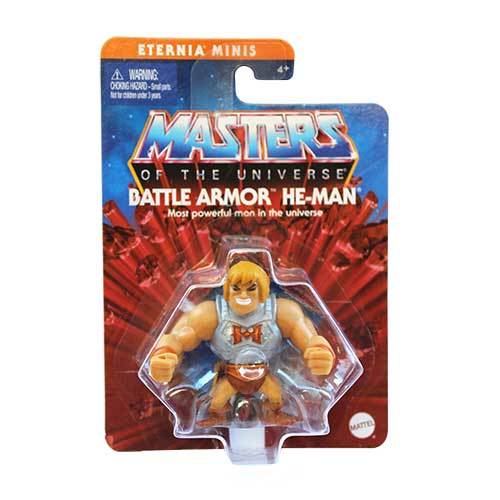 Masters of the Universe Eternia Mini Figures with Weapons for Kids 4+