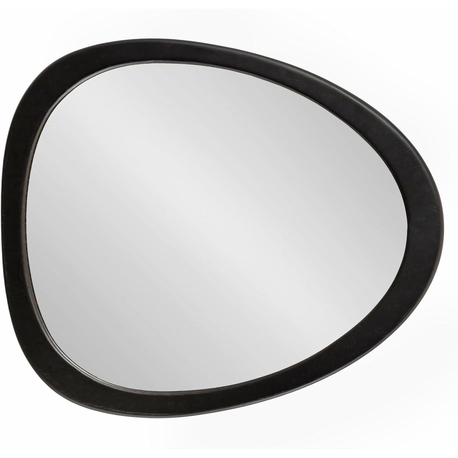Mckinder Mid Century Wall Mirror 24x28 Black Geometric