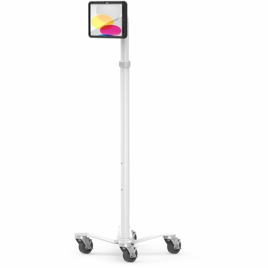 Medical Rolling Cart - iPad 10.9" PowerMove Healthcare Mobile Workstation | Compulocks MCRSTDWPMIP109
