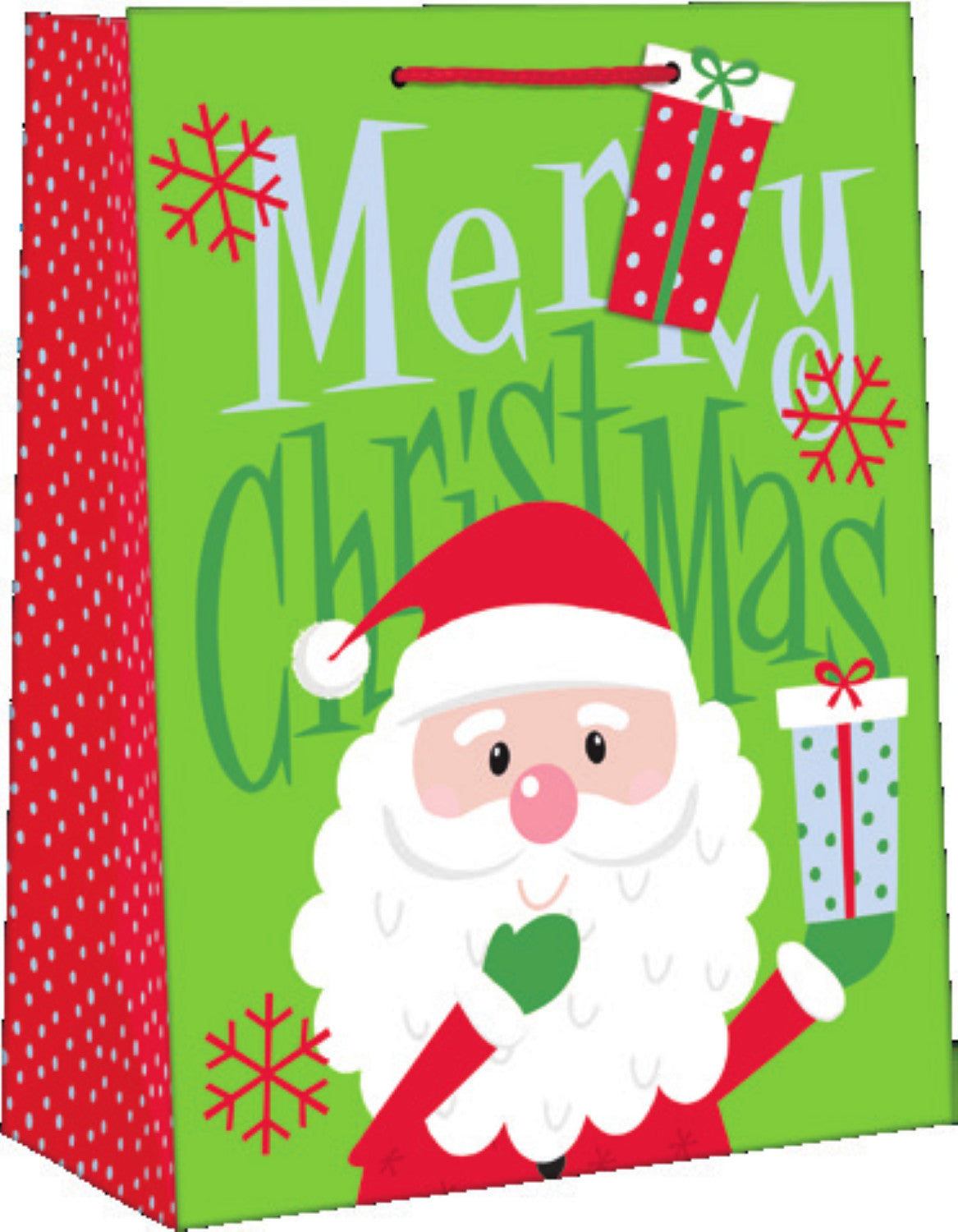 Medium Sized Juvenile Giftbag - Merry Christmas