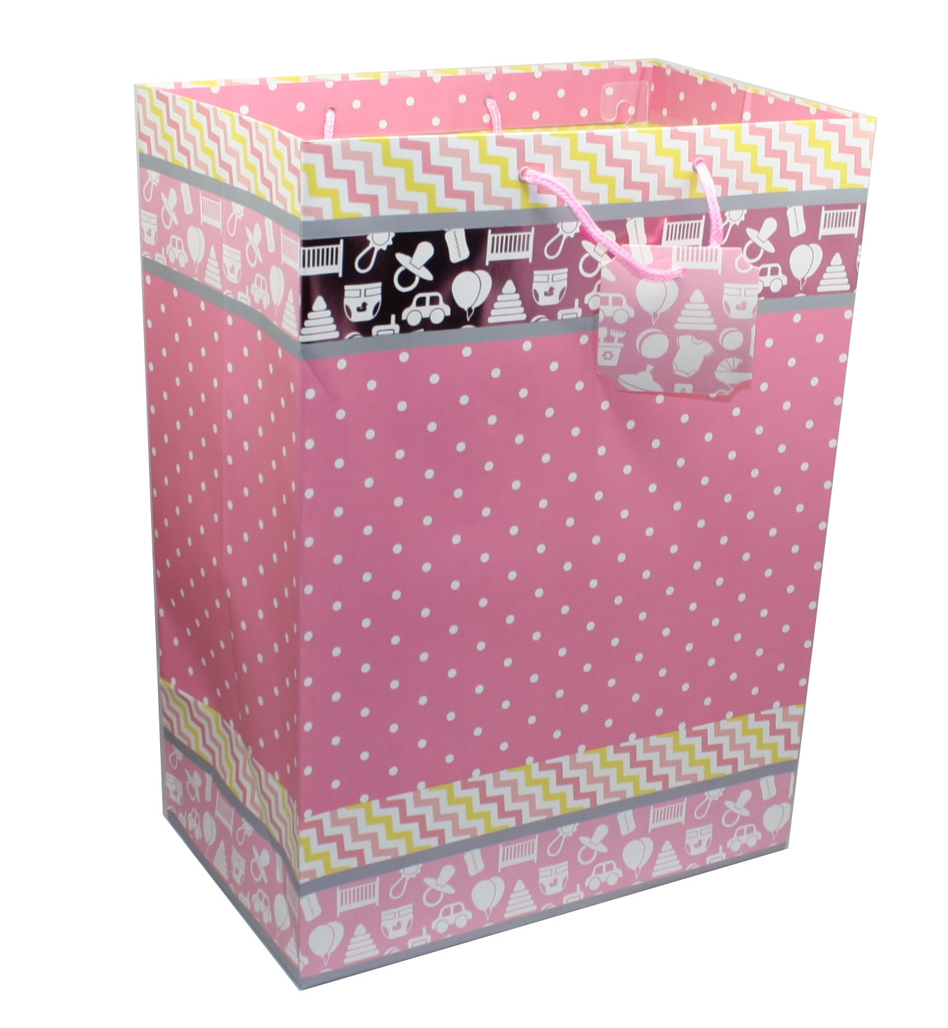 Mega Jumbo Baby Girl Gift Bag