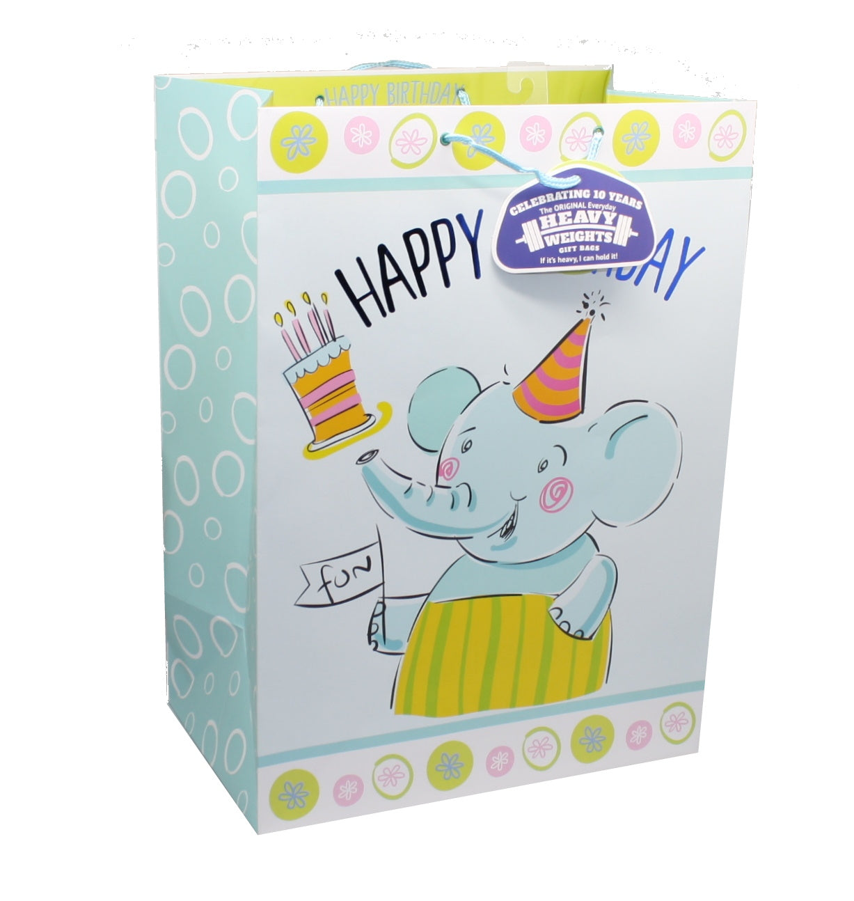 Mega Jumbo Fun Elephant Birthday Gift Bag