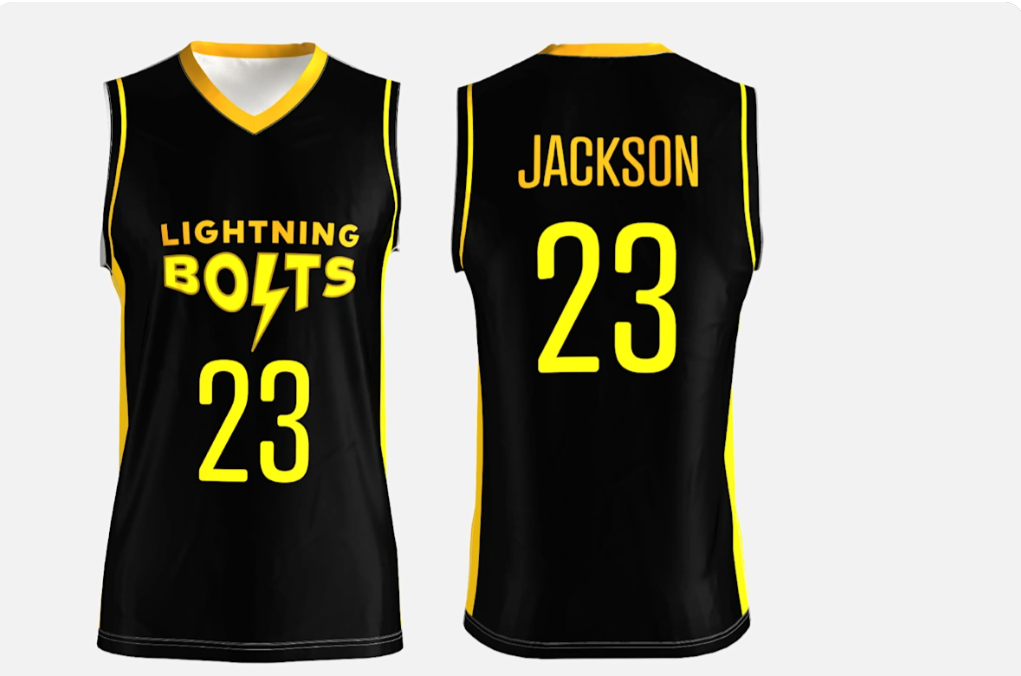 Men’s V-Neck Basketball Jersey – Performance Fit & Moisture-Wicking Fabric