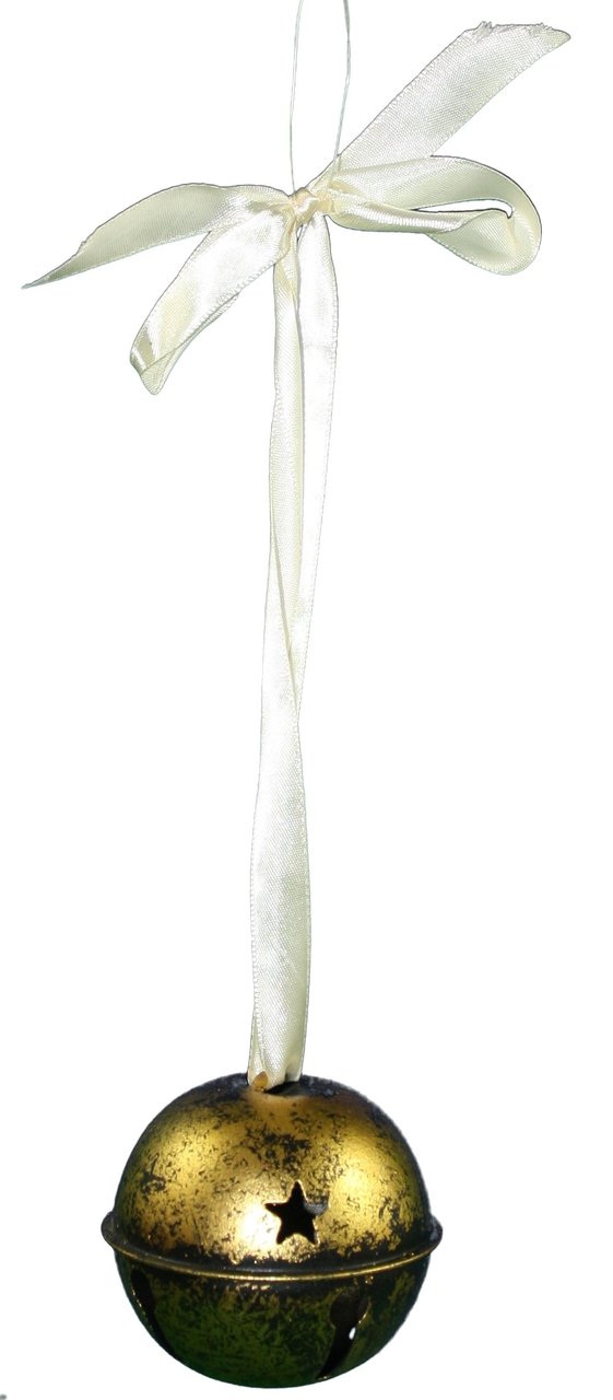 Metal Jingle Bell - Gold Small