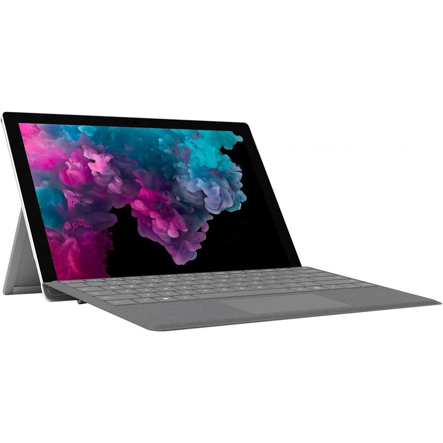 Microsoft- IMSourcing Surface Pro 6 Tablet - 12.3" - Core i7 8th Gen - 8 GB RAM - 256 GB SSD - Windows 10 Pro - Platinum - TAA Compliant