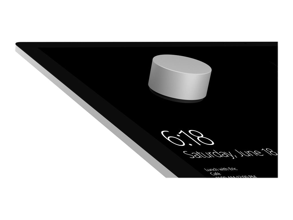 Microsoft Surface Dial - Cursor (puck) - wireless - Bluetooth 4.0 - magnesium - for Surface Hub, Laptop
