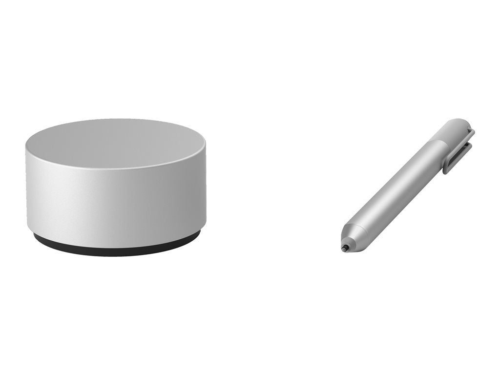 Microsoft Surface Dial - Cursor (puck) - wireless - Bluetooth 4.0 - magnesium - for Surface Hub, Laptop