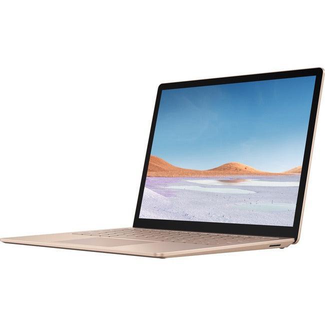 Microsoft Surface Laptop 3 13.5 Touchscreen Notebook - Intel Core i5 10th Gen i5-1035G7 - 16 GB - 256 GB SSD - Sandstone" RYH-00053