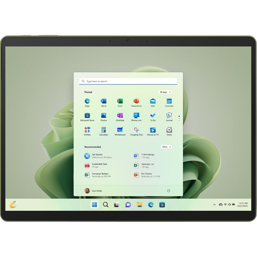 Microsoft Surface Pro 9 Tablet - 13 - Core i5 12th Gen i5-1245U Deca-core (10 Core) 4.40 G