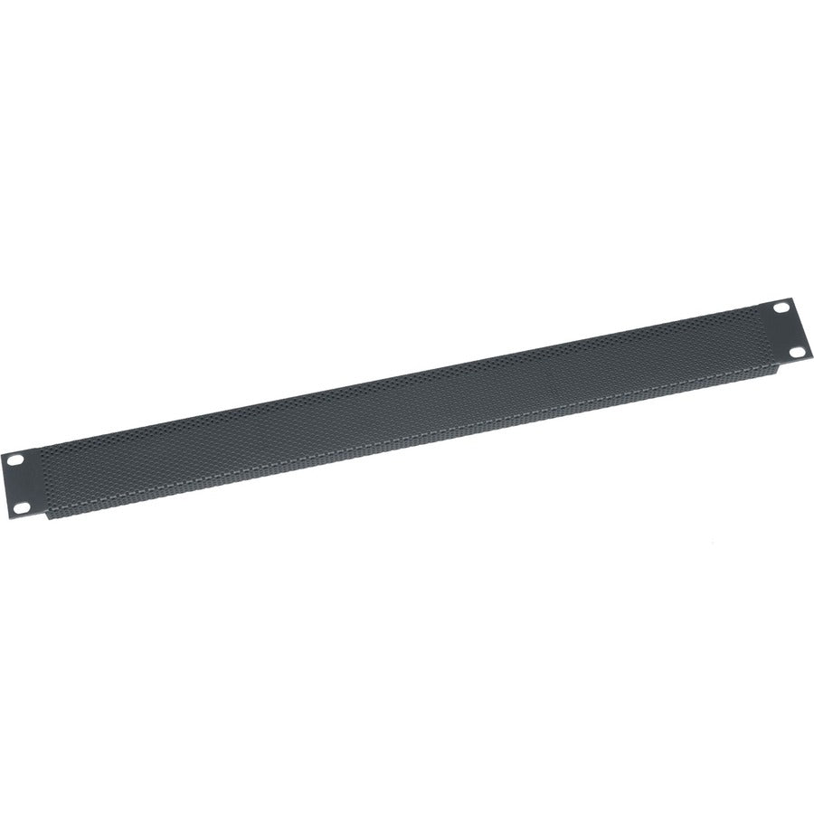 Middle Atlantic 1RU Vented Rack Panel - Perforated with 25% Open Area - Black - 1.8 Height