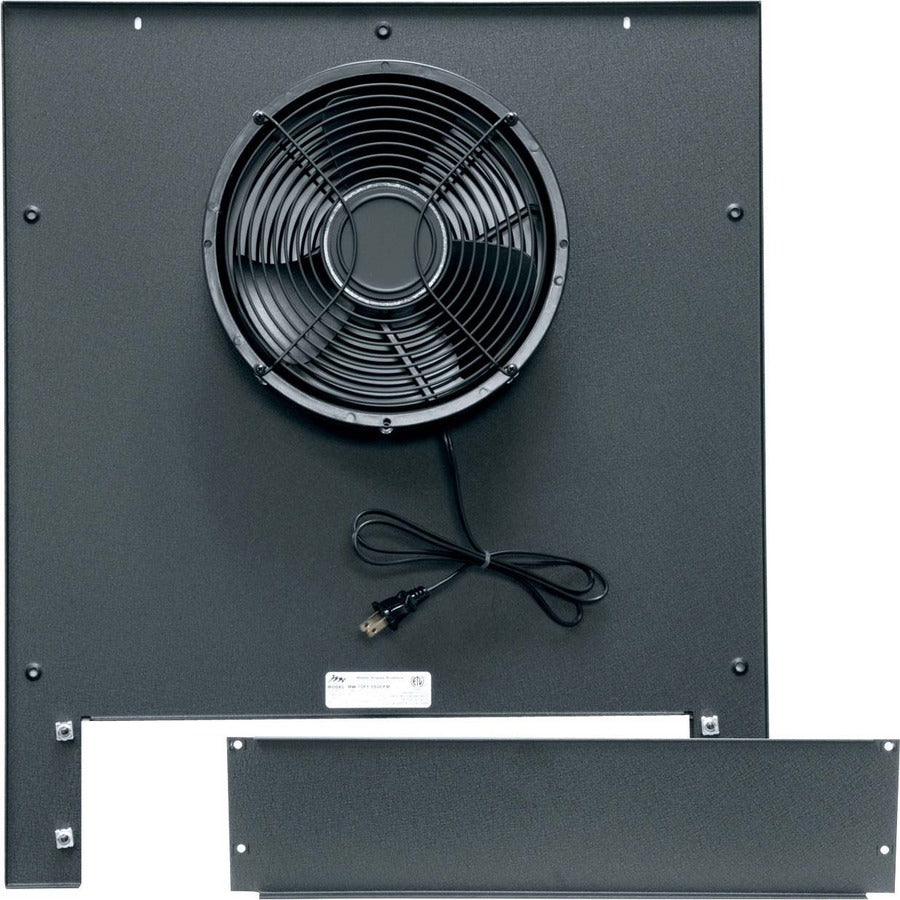 Middle Atlantic 550 CFM Fan Top - 1 Fan - 550 CFMBlack