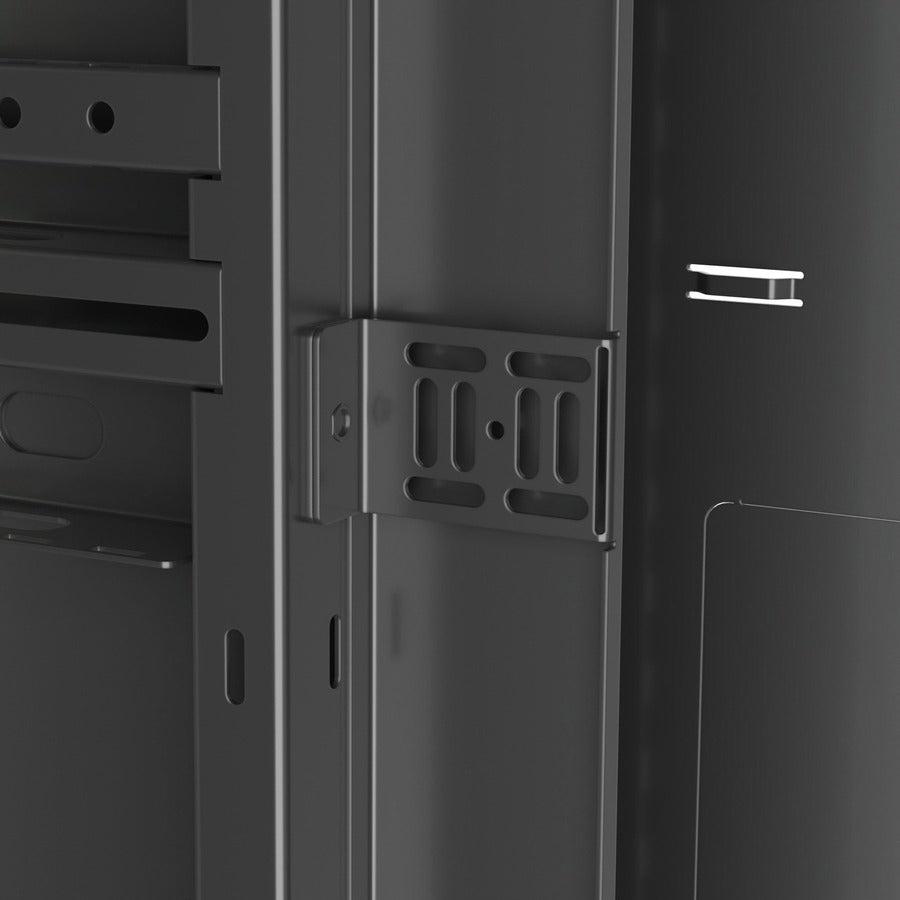 Middle Atlantic DWR Series Pivoting Wall Rack - 12 RU