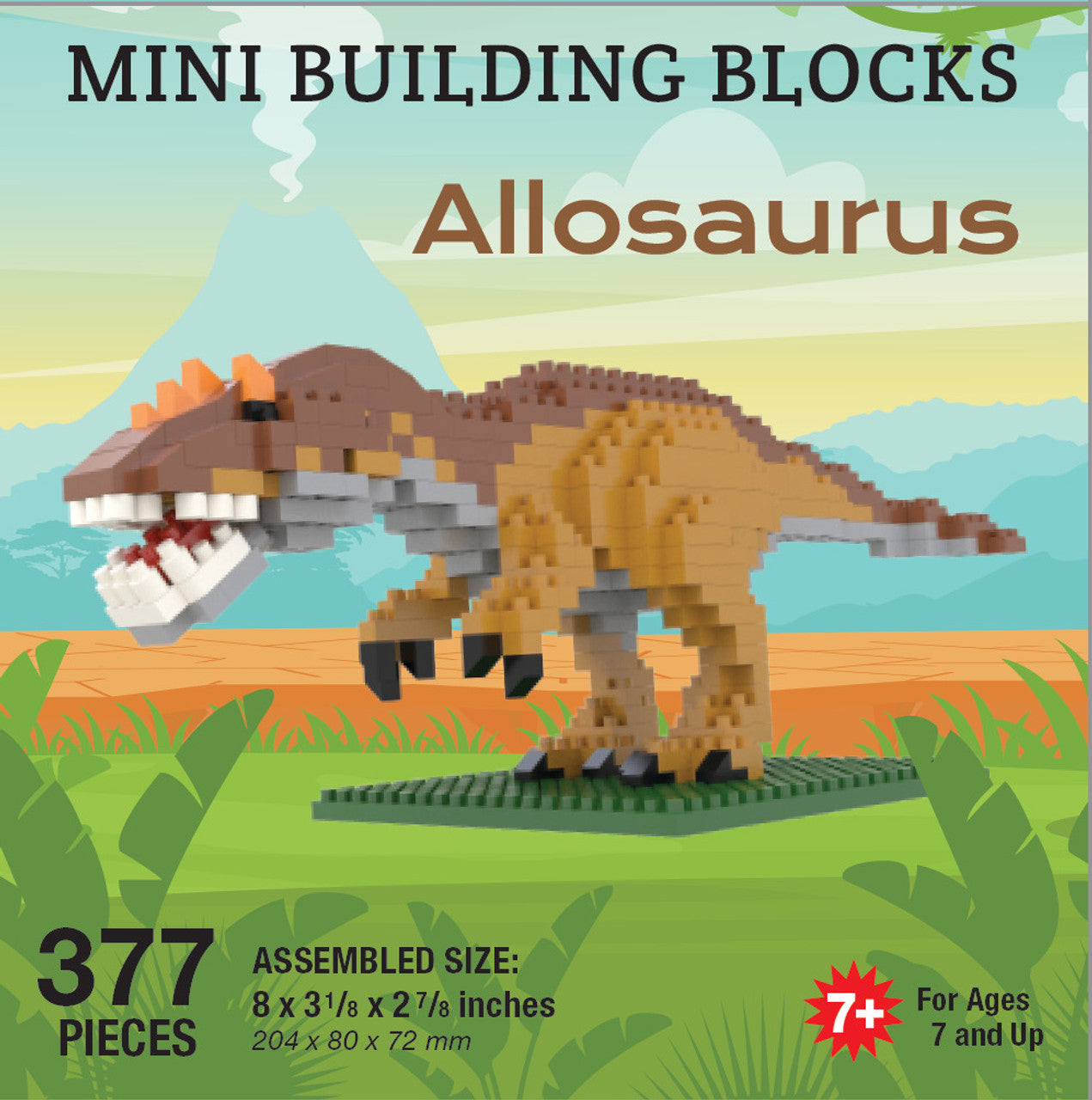 Mini Building Blocks - Allosaurus