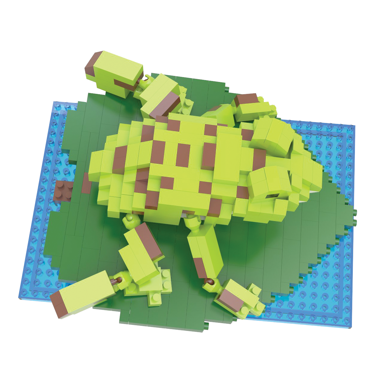 Mini Building Blocks - American Bullfrog