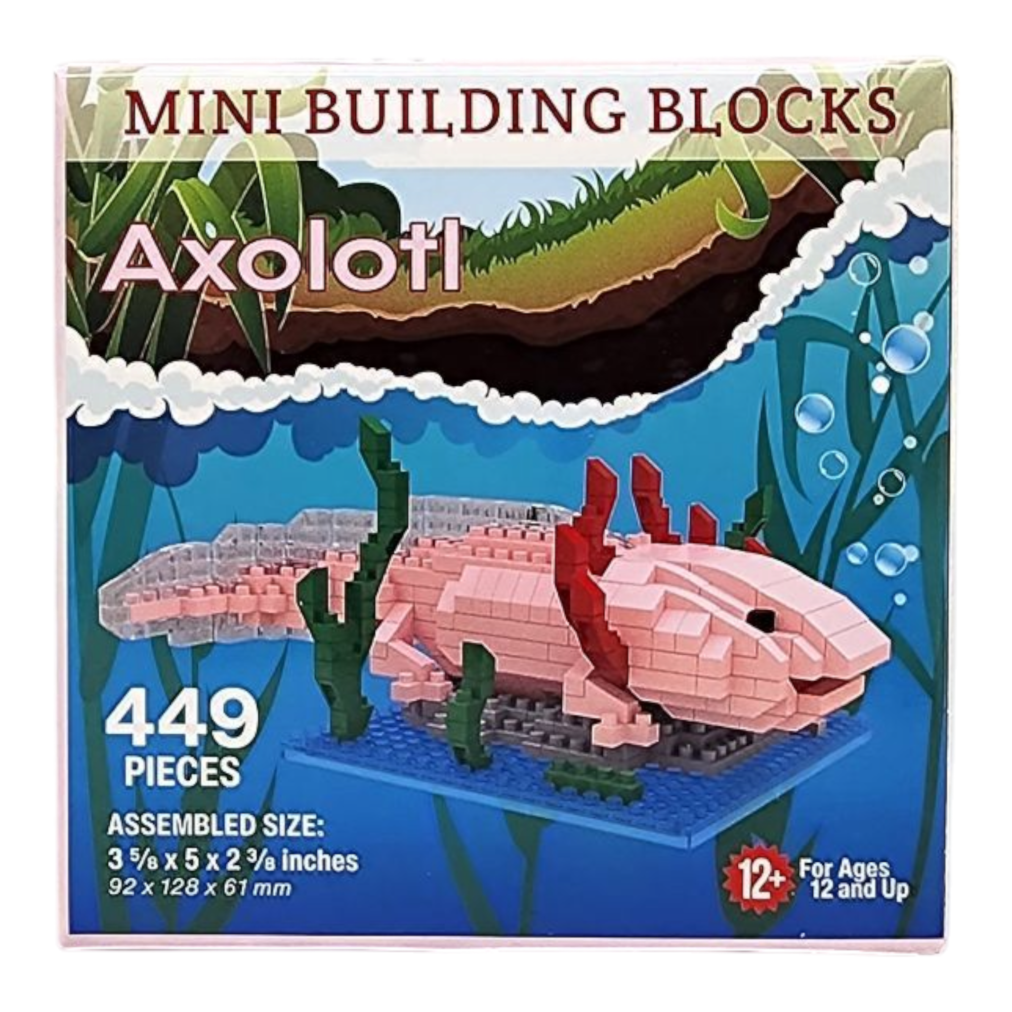 Mini Building Blocks - Axolotl