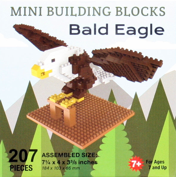 Mini Building Blocks - Bald Eagle