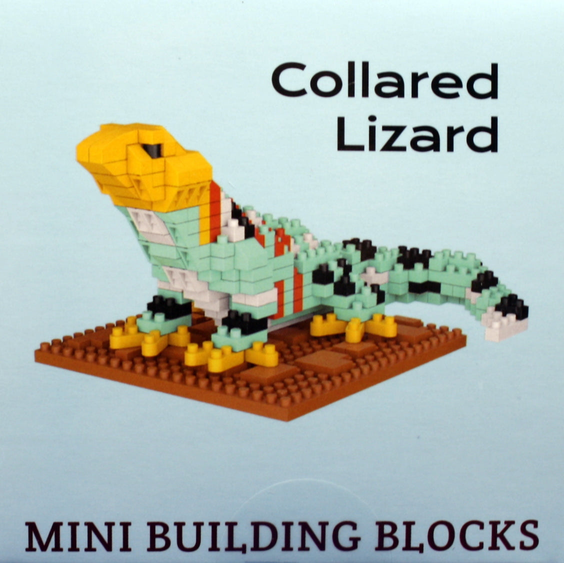Mini Building Blocks - Collared Lizard